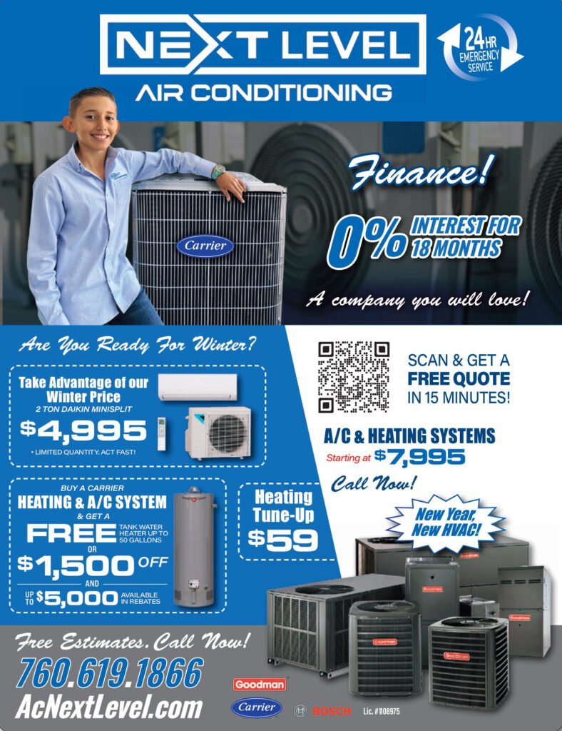 Next level air conditioning HVAC services